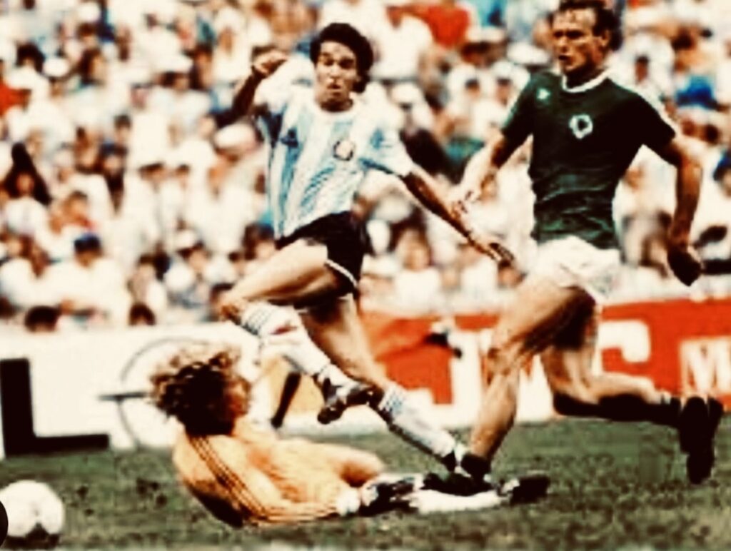 Argentina contra Alenania, México 1986