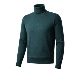 JERSEY VERDE CUELLO VUELTO PUGIL