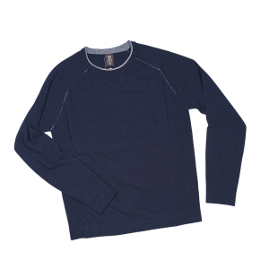 JERSEY AZUL CUELLO REDONDO PUGIL