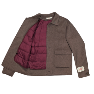 CHAQUETA BEIGE LANA BOB COMPANY