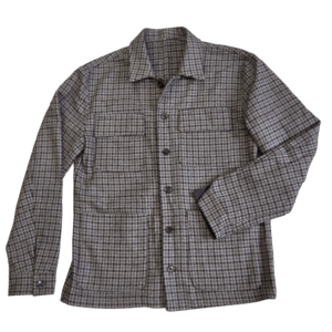 SOBRECAMISA GRIS PATA DE GALLO