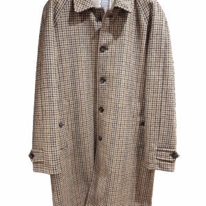 GABARDINA BEIGE PATA DE GALLO IMPERMEABILE