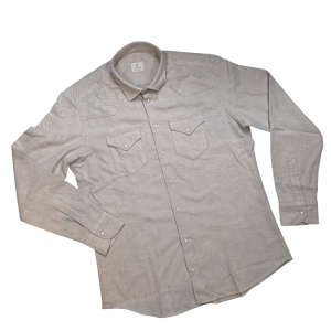 CAMISA BEIGE CASHMERE BASTOCINO