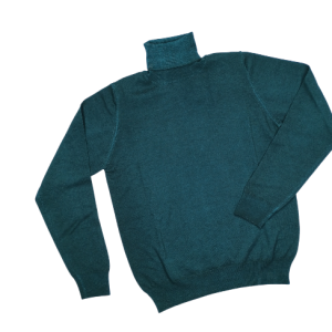 JERSEY VERDE CUELLO VUELTO PUGIL