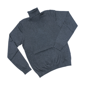 JERSEY ANTRACITA CUELLO VUELTO PUGIL