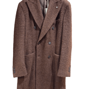 ABRIGO MARRON LANA L.B.M. 1911