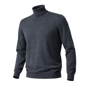 JERSEY ANTRACITA CUELLO VUELTO PUGIL