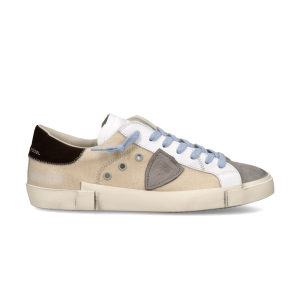 SNEAKERS BEIGE/GRIS PHILIPPE MODEL